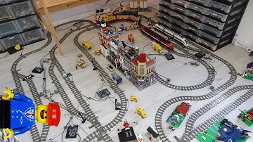 Lego trains random controlled and automated by Arduino