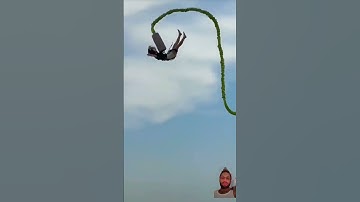 Thumbnail of Bungee jumping with beautiful ❤️ girl #blackpink #bungeejumping #adventure