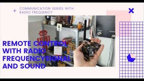 NRF24L01 KULLANARAK UZAKTAN KONTROL UYGULAMASI #NRF24L01 #REMOTECONTROL