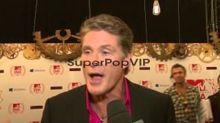 INTERVIEW: David Hasselhoff on him being told of the birt...
