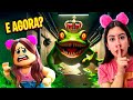 Maria clara corre para sobreviver do sapo malvado  escape the frog obby