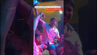 Dance Ke Sath Dj Sarzen King Most Beautiful Welcome Meerut Committee 2025 djsarzen viralshort
