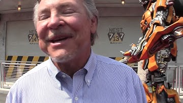 Voices of Optimus Prime, Megatron perform at Transformers  The Ride 3D grand opening in Orlando