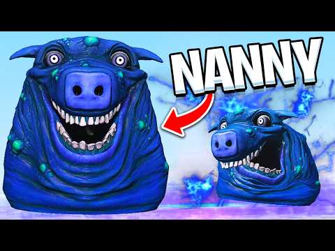 NANNY PHASE 1 - 5 🐽 Garten of Banban 9 in Garry's Mod!