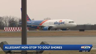 Allegiant Airlines offering new non-stop flights from Louisville to Gulf Shores