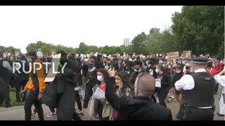 LIVE: Black Lives Matter protest in London sparked by George Floyd's killing