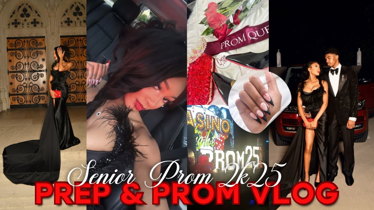 PROM VLOG 2K25 𝜗𝜚 ࣪˖ | MAINTENANCE + VLOG… i won prom queen!?