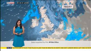 Nazaneen Ghaffar Sky News Weather 2017 07 14