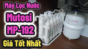 Máy Lọc Nước Mutosi MP192 ASmart247 Giá Tốt Nhất - Nhỏ Gọn Lắp Gầm Tối ưu không gian hẹp #mutosi