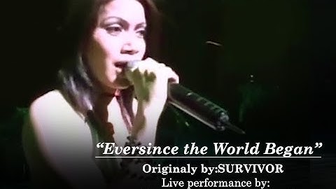 EVERSINCE the WORLD Began (Clear Audio) Live performance by: Mercy Sunot/AEGIS Band