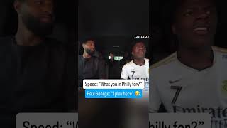 Speed Asking Pg Why Hes In Philly Via Ig