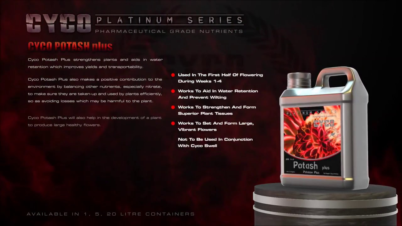 Cyco Platinum Series Potash Plus