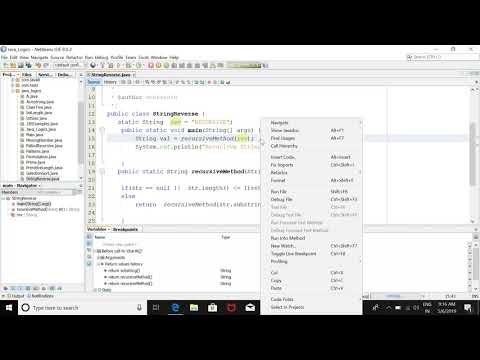Java String Recursive Program