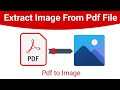 How to Extract Image from PDF File | Tow Easy Methods