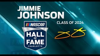 Jimmie Johnson's full NASCAR Hall of Fame speech