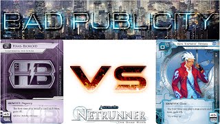 Let's Play Netrunner - Decklist of the Week Haandy Sandburg vs Ken Tenma