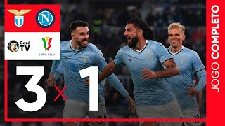 Thumbnail for JOGO COMPLETO: LAZIO X NAPOLI | OITAVAS DE FINAL | COPA DA ITÁLIA 24/25