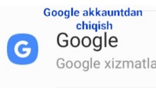 Google akkauntimizdan chiqish-Boshqa telefonda qolib ketgan