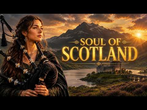 Soul of Scotland 🏴 Relaxing Scottish Bagpipes & Celtic Melodies