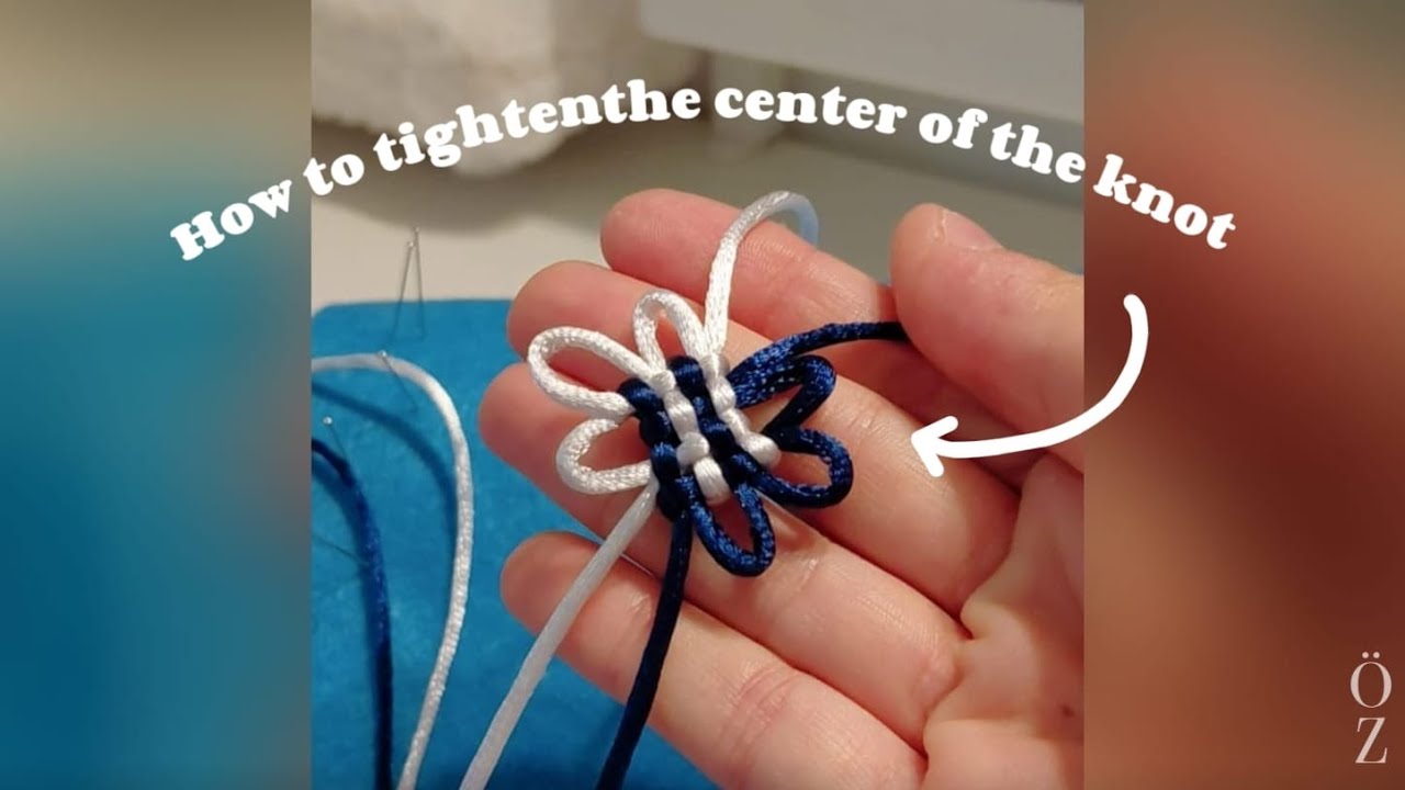 How to tighten the center of the knot ☆
