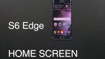 Samsung Galaxy S6 Edge Home Screen