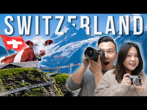 Capturing the BEAUTY of Switzerland! Zurich, Grindelwald, Zermatt!