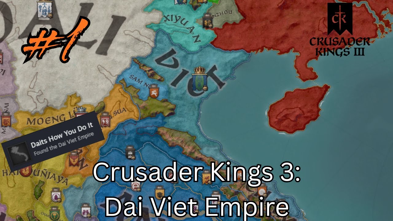 Crusader Kings 3: Dai Viet Empire, эпизод 1