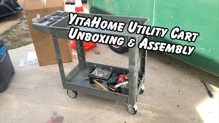 Yitahome Utility Cart Unboxing and Assembly by San Diego VDub Life 65 views 5 months ago 8 minutes, 24 seconds