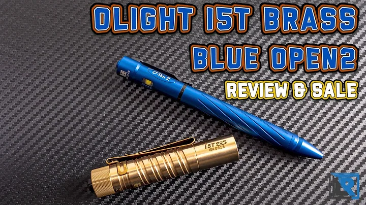 Olight i5T Brass & OPen 2 Blue Reviews (Limited Edition)