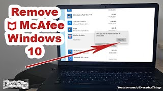How to Remove McAfee from Windows 10