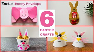 6 Easy Easter Bunny Paper Craft Ideas | DIY Easter Crafts | DIY Paper Crafts | Easter Crafts