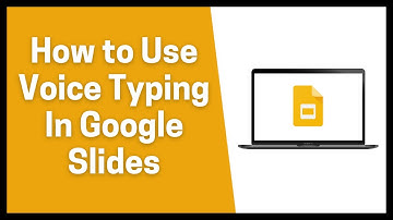 How to Use Voice Typing In Google Slides