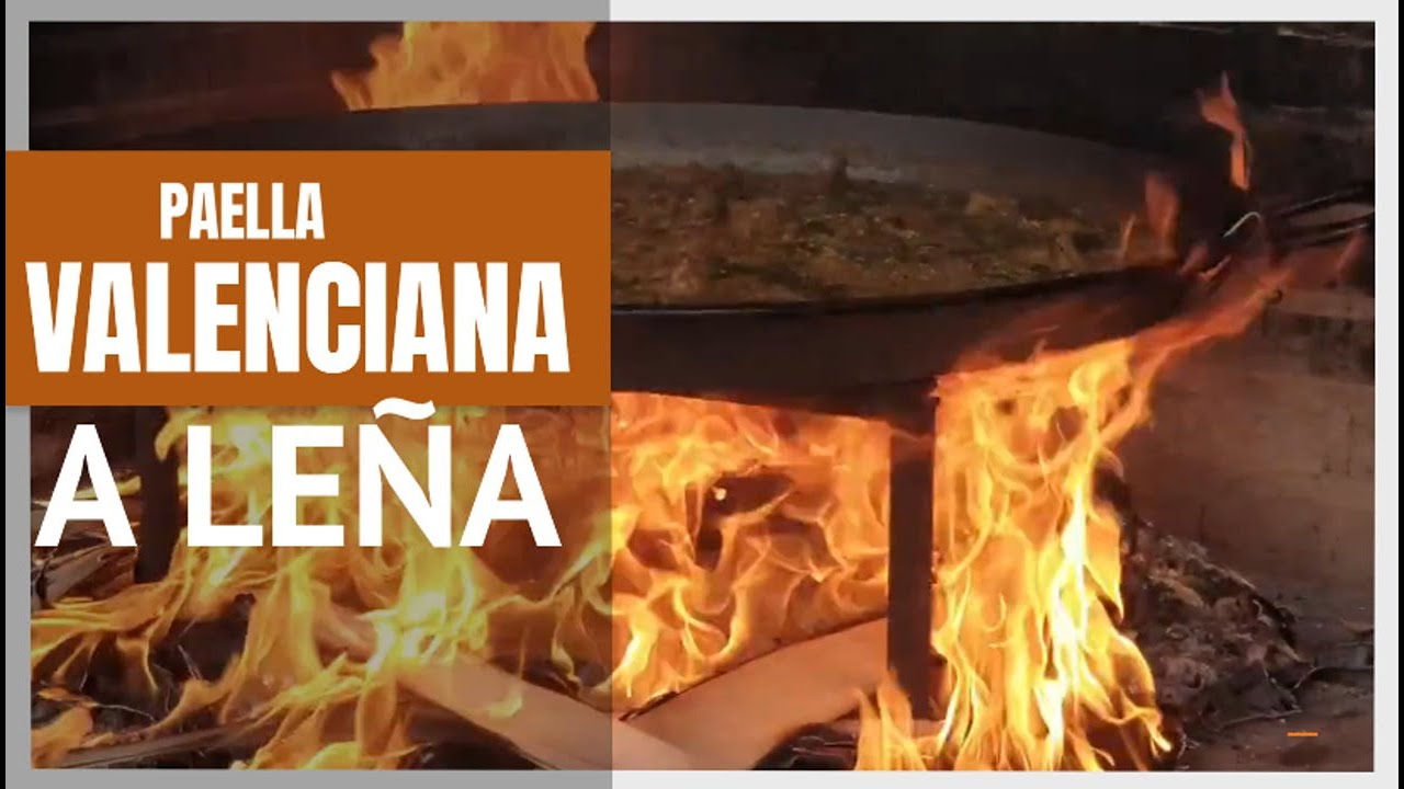 Receta de la paella valenciana a leña sin secretos  Locos por la paella AUTENTICA PAELLA VALENCIANA