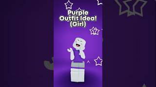 0 Robux Purple Outfit Idea! #roblox #shorts #viral #feed #free #purple #easy #youtube #simple
