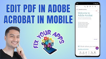 How to Edit Pdf in Adobe Acrobat in Mobile | Advanced Strategies