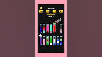 Color Water Puzzle 3D Level 279 #gamophobia #short #gameplay #games #gamingvideos #mobilegames