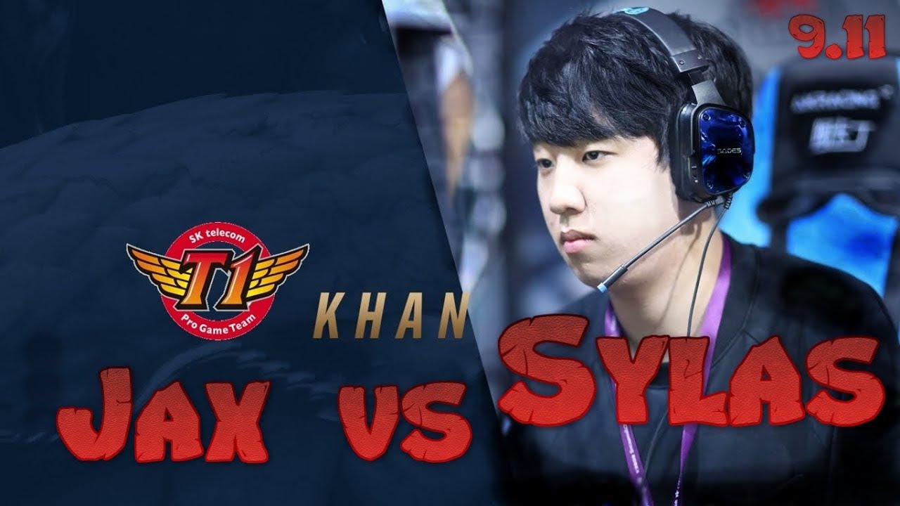 SKT Khan - Jax vs Sylas Top - LoL Season 9 KR Ranked | League Of Legends