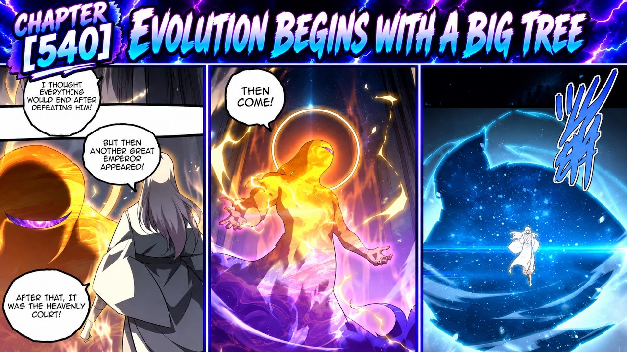 Yu Zi Yu vs. The God King/P534/Evolution Begins With A Big Tree/Manhwa ...