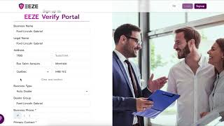 EEZE Verify  Sign Up Tutorial