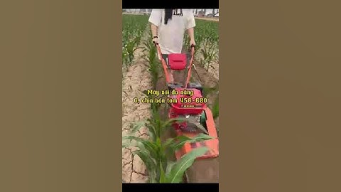 Máy xới đất 3 chức năng rãnh nhỏ 30cm máy làm cỏ nông nghiệp máy làm cỏ đa năng