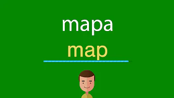 Como se escreve mapa mundi em inglês?