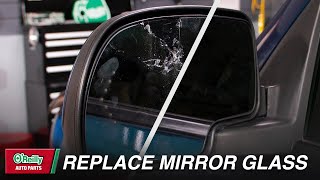 How To: Replace Your Vehicle's Side View Mirror Glass