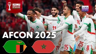 Zambia vs Morocco | HIGHLIGHTS AFCON 2025 | 12/29/2025 | beIN SPORTS USA