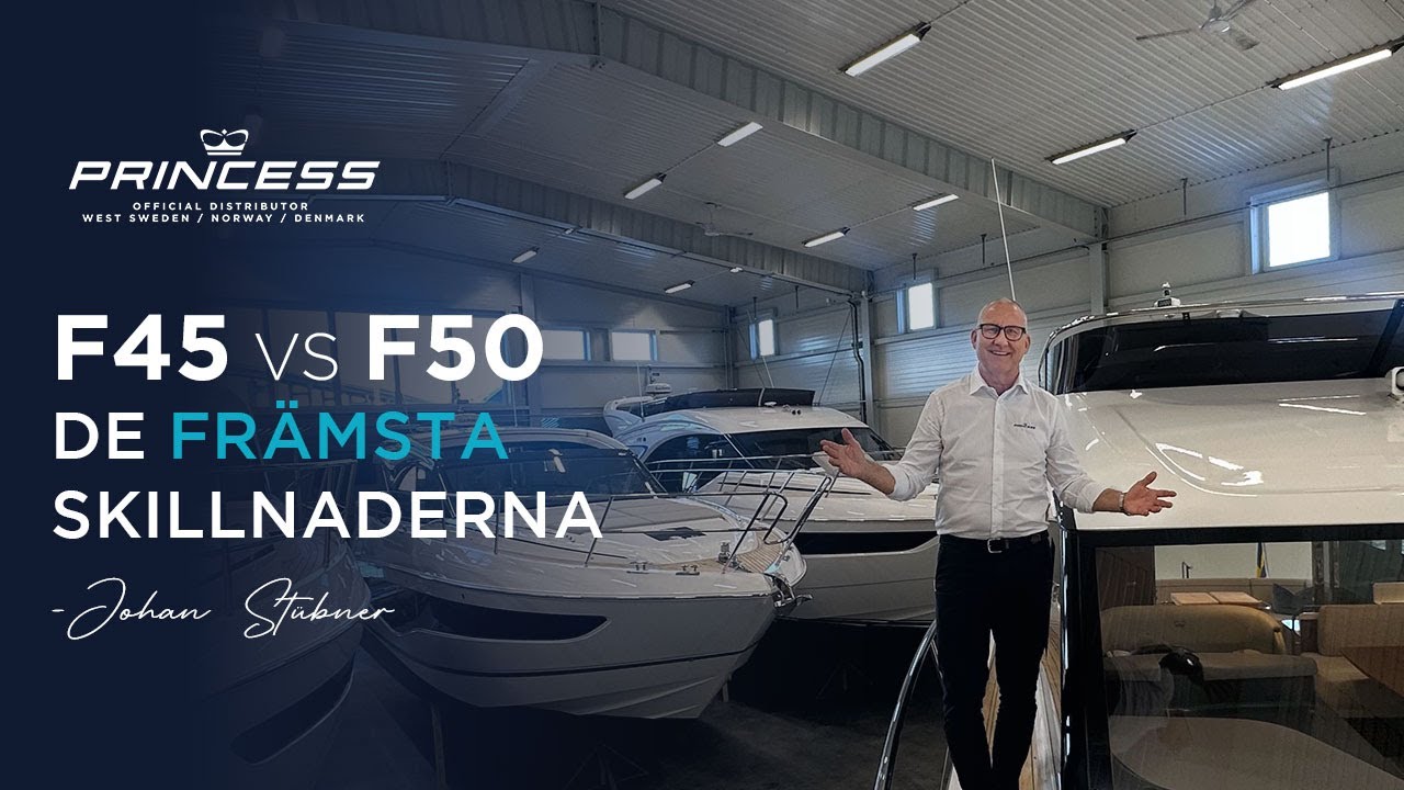 Princess F45 vs F50 what's the key differences?  ENG [CC]