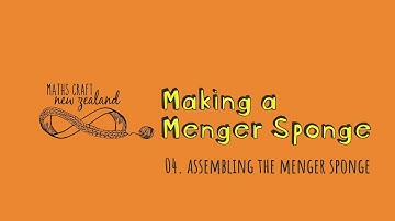 Making a Menger Sponge: 04. Assembling the Menger Sponge
