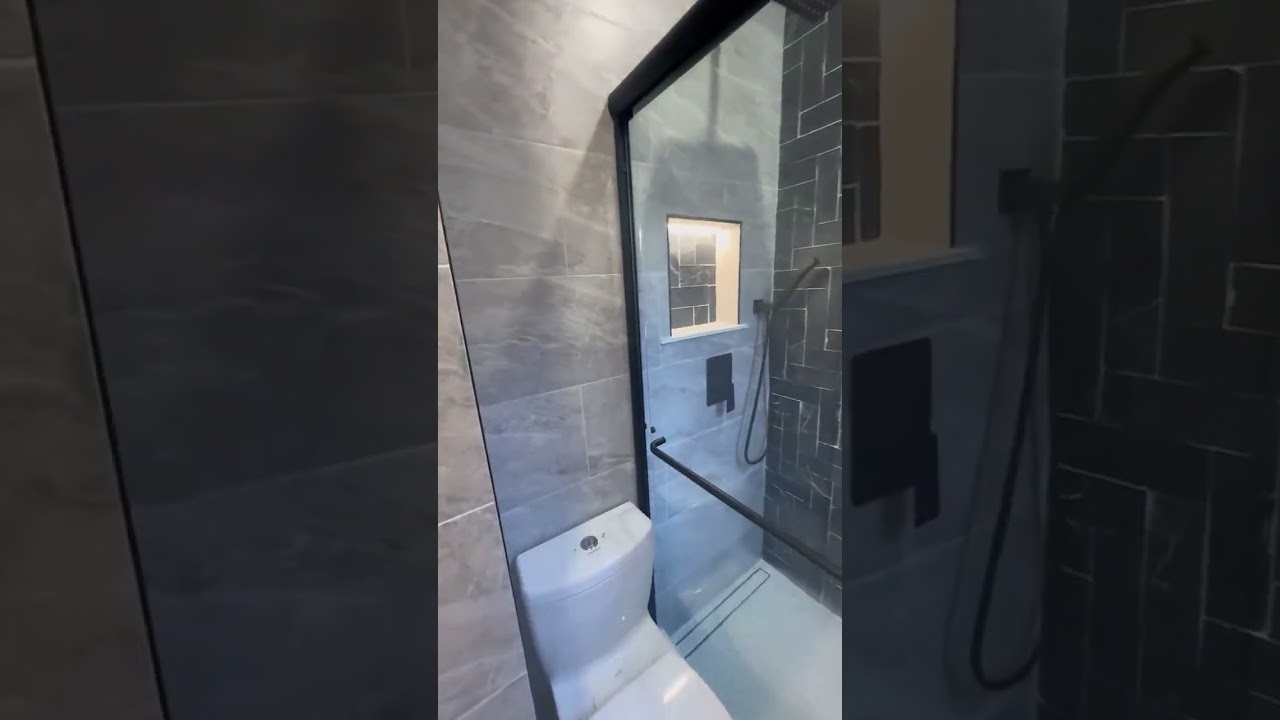 I Renovated My Bathroom with Black & Marble — The Results Shocked Me