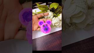 teddy bear kitchen craft with pipe cleaner DIY craft#howtomakediya #youtubeshorts