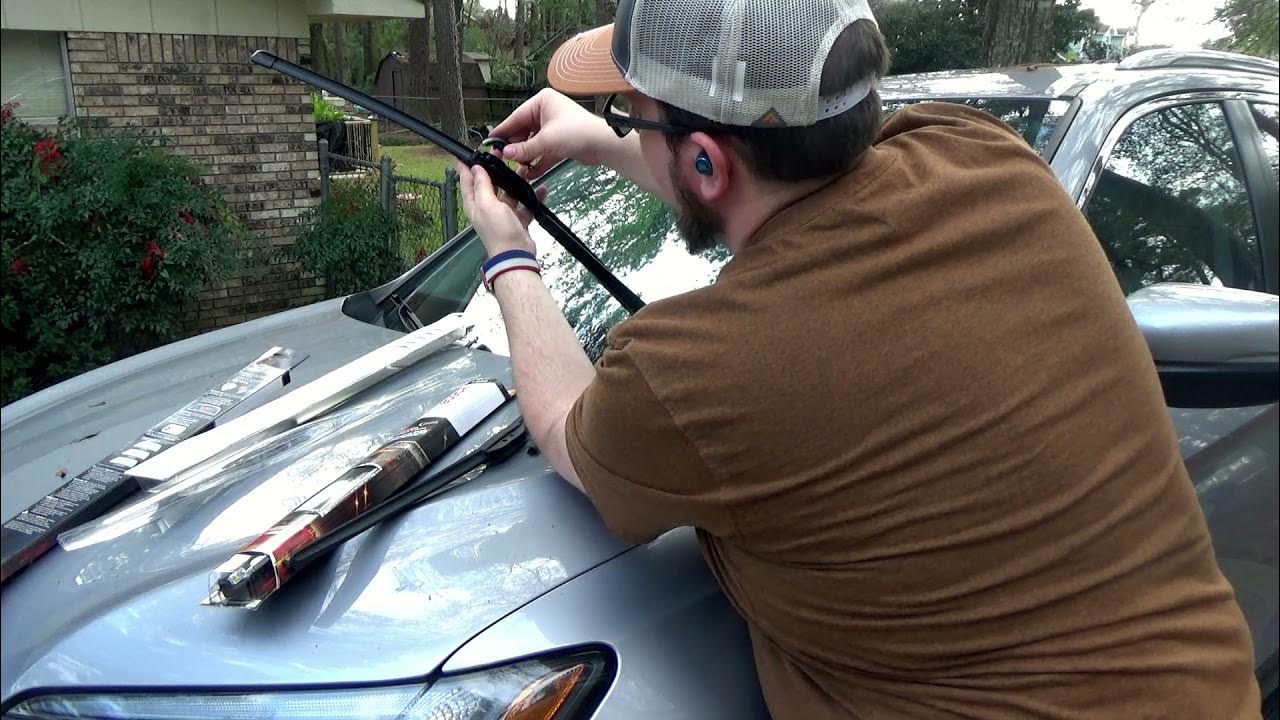 2018 Honda Pilot Front Wiper Blades Replacement - YouTube