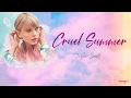 Taylor swift  cruel summer  lyrics
