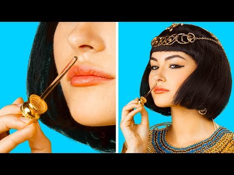 Video: Bí quyết trang điểm ngoạn mục của Nữ hoàng Cleopatra